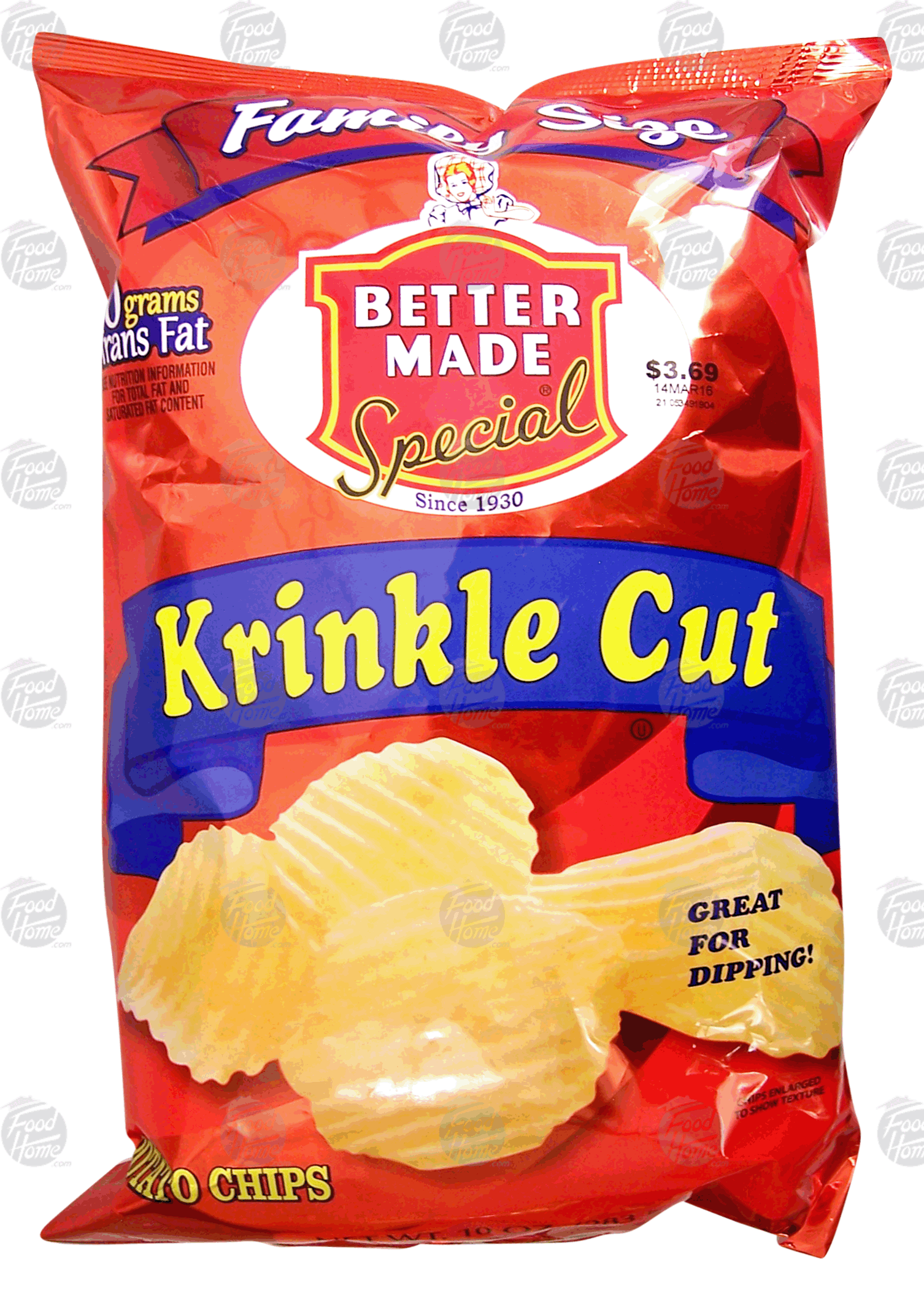 Better Made Special krinkle cut potato chips Full-Size Picture